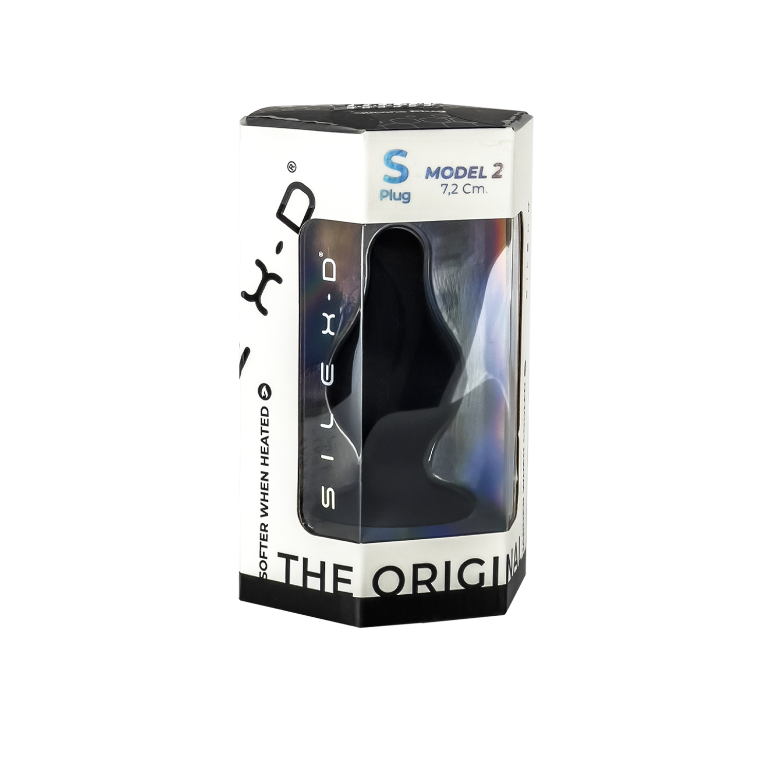 Silexd - Premium Silicone Plug Taglia S - Nero