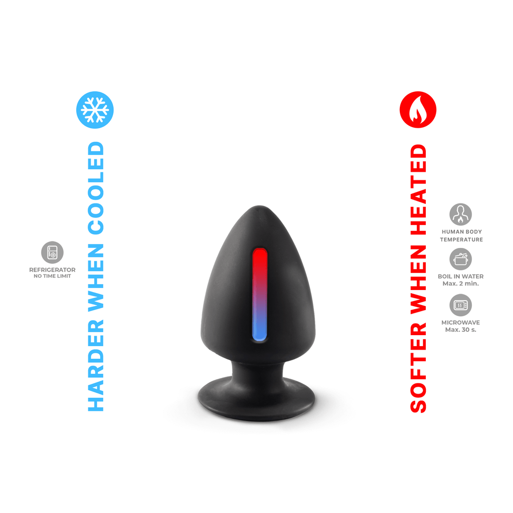 Silexd - Premium Silicone Plug Taglia XS - Nero