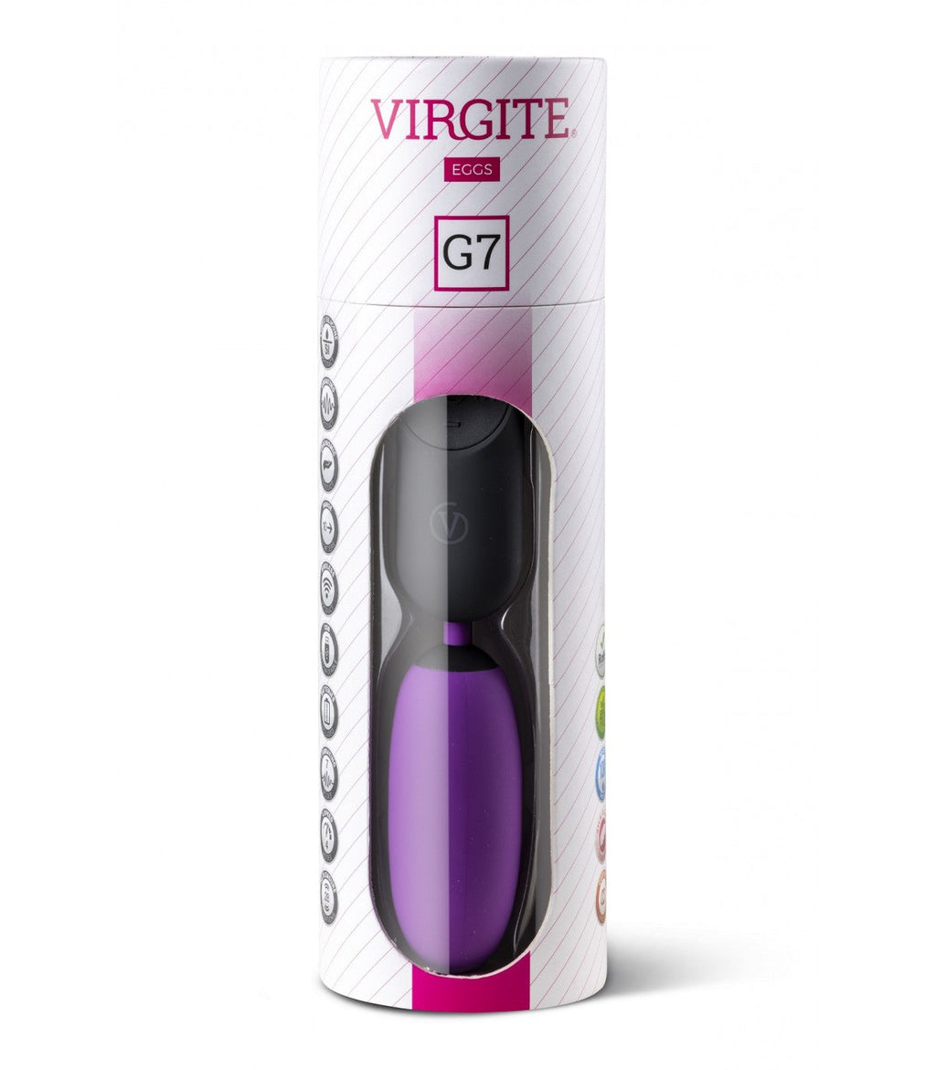 G7 UOVO VIBRANTE VIOLA RICARICABILE