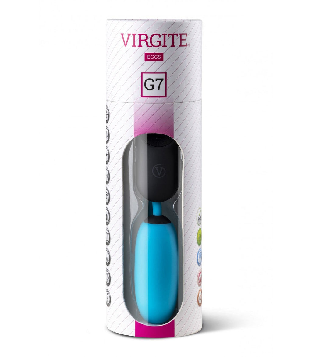 UOVO VIBRANTE BLU RICARICABILE G7
