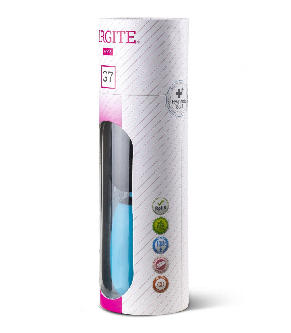 UOVO VIBRANTE BLU RICARICABILE G7
