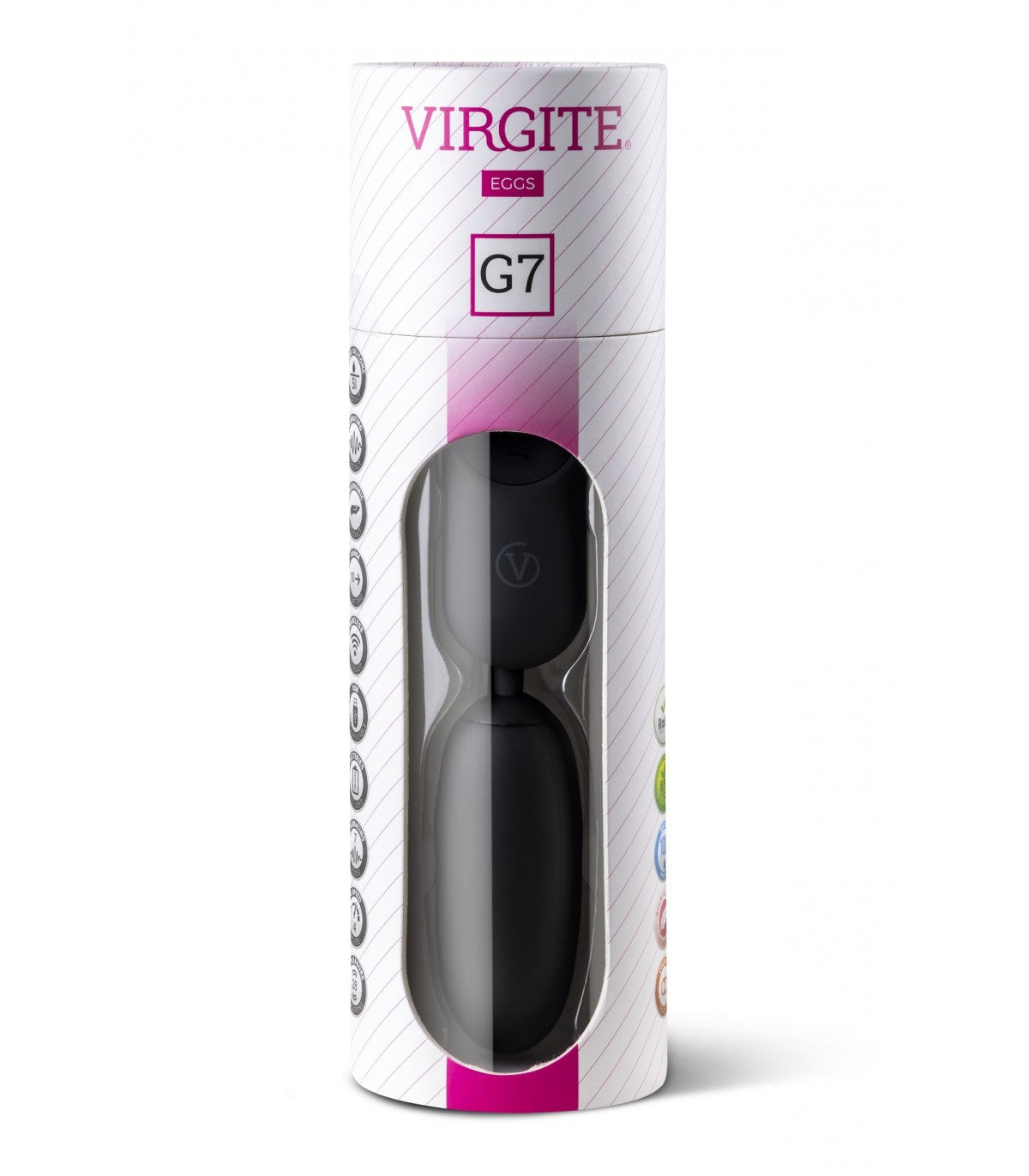 VIBRATORE EGG G7 RICARICABILE NERO