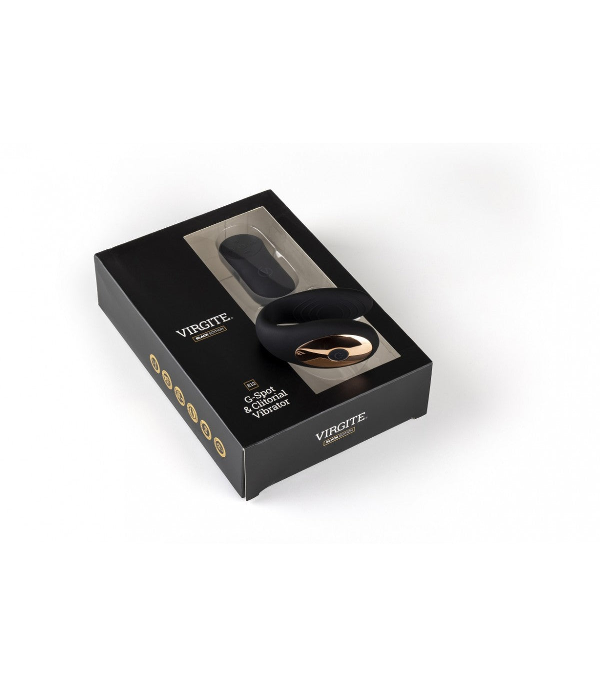 VIBRATORE PUNTO G E CLITORIDEO E12 EDIZIONE NERA