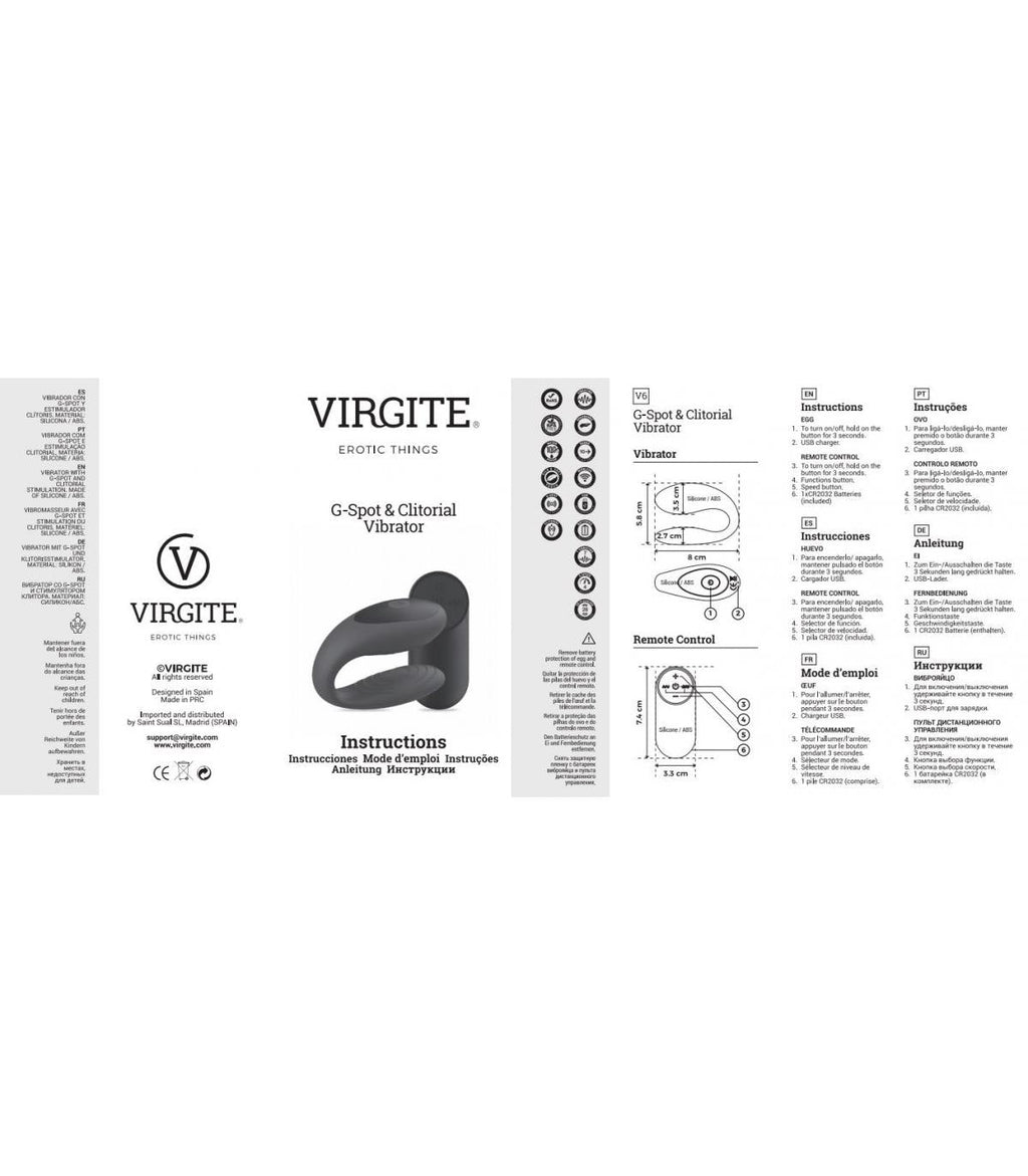 VIBRATORE PUNTO G E CLITORIDEO E12 EDIZIONE NERA
