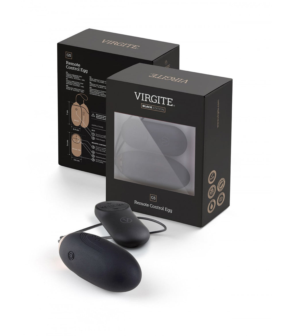 UOVO VIBRANTE G5 RICARICABILE EDIZIONE NERA