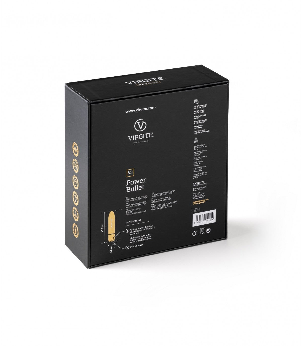 VIBRATING BULLET V3 EDIZIONE NERA