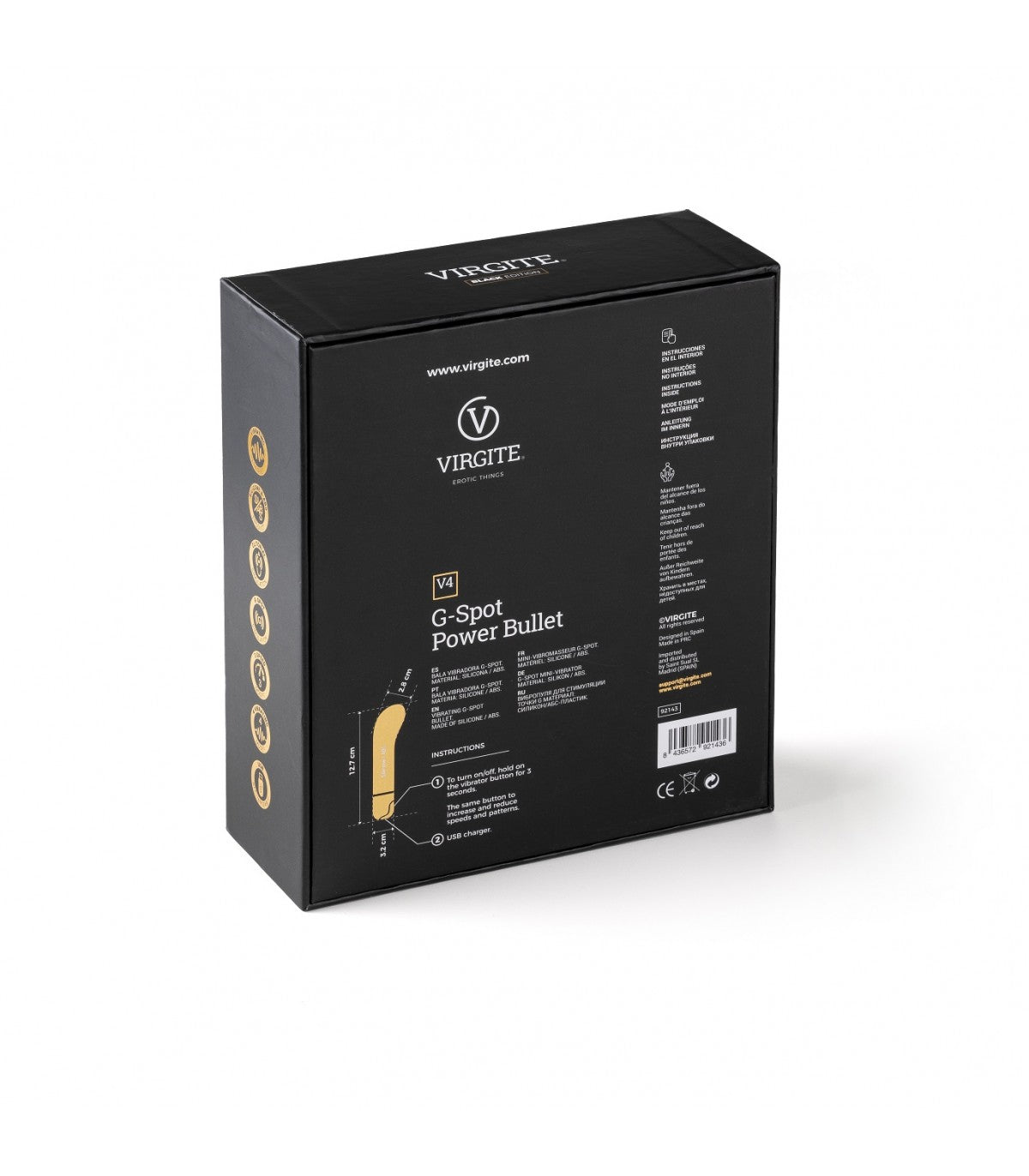 VIBRATING BULLET V4 EDIZIONE NERA