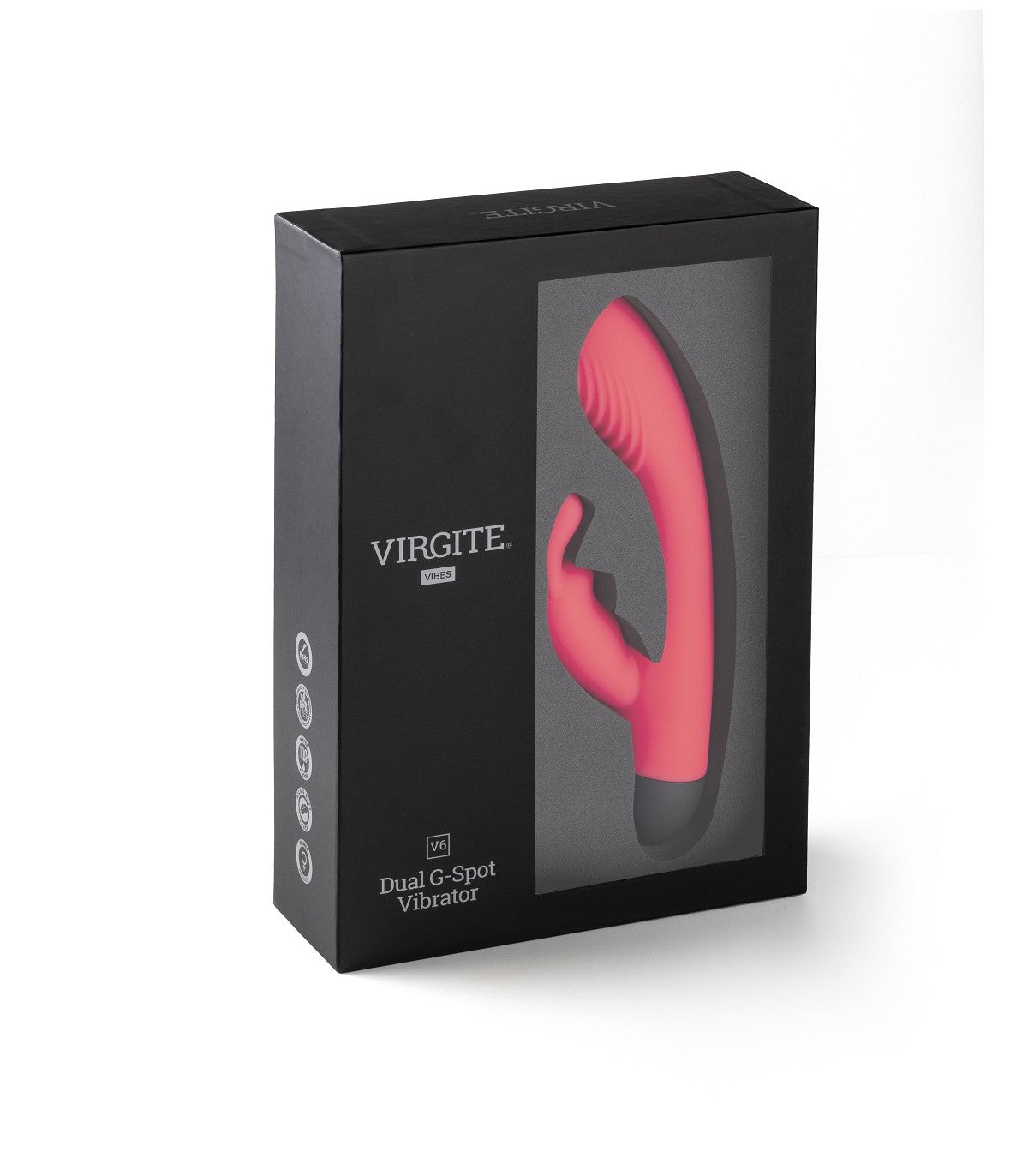 VIBRATORE RICARICABILE PINK V6