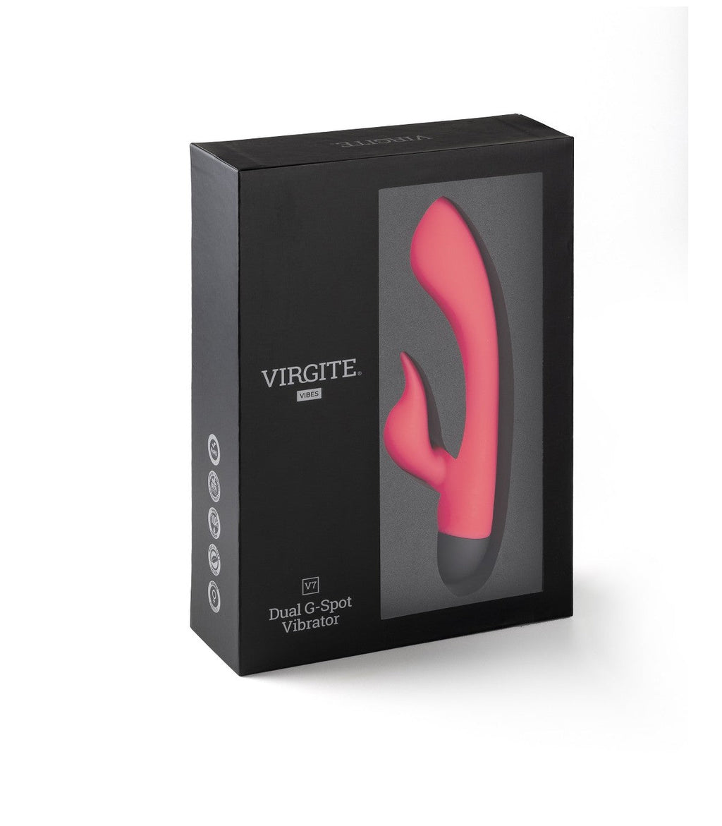 VIBRATORE RICARICABILE PINK V7