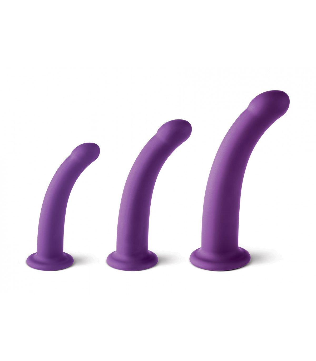 IMBRACATURA CON DILDO VIOLA SET TAGLIE S / M / L
