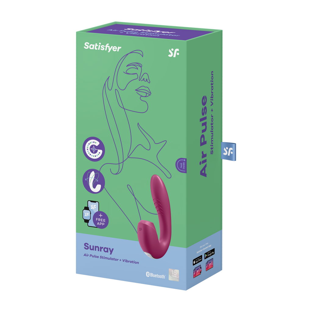 Satisfyer - Sunray - Bordeaux