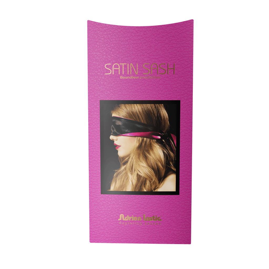 Adrien Lastic - Fascia in Raso - Viola e Nera