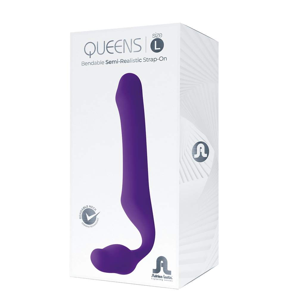 Adrien Lastic - Strap-On Strapless Queens Taglia L - Viola