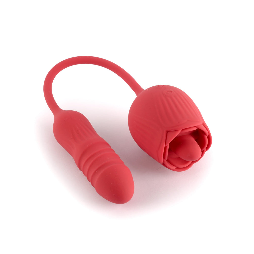 VSC Novelty - Vibratore Thruster / Licking - Desire Luxury Rose