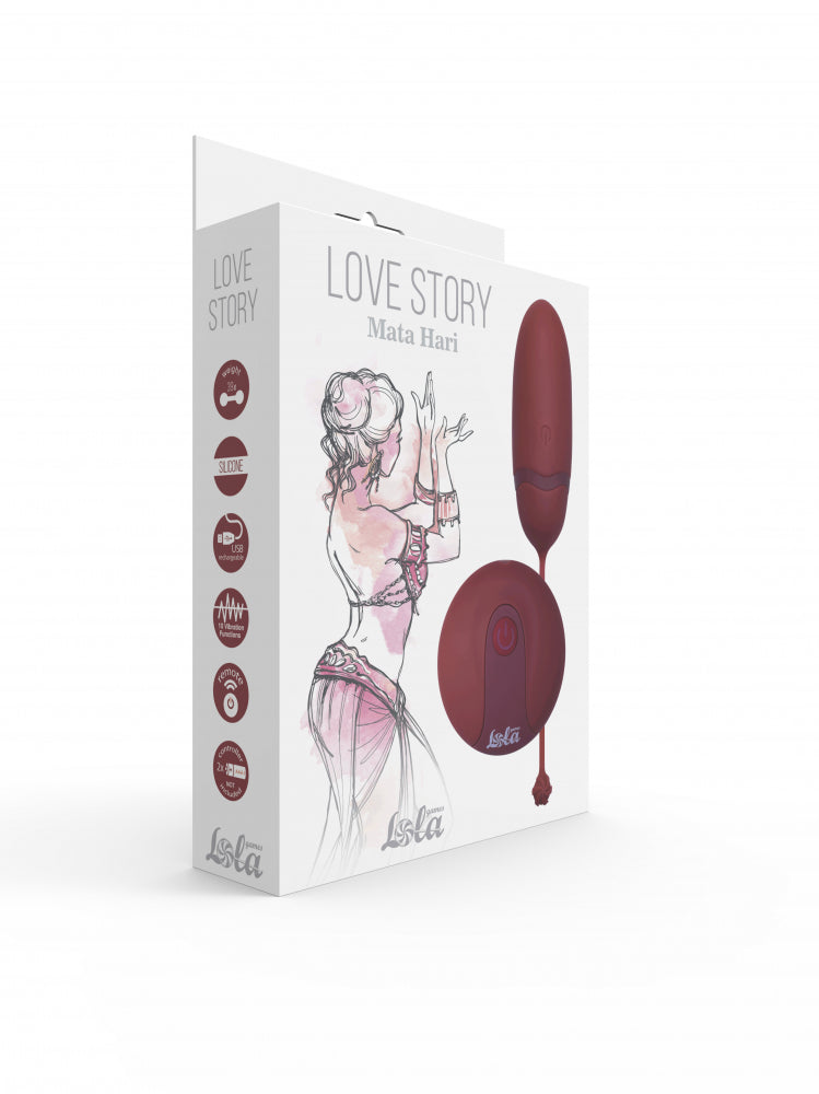 Lola Games - Ovulo Vibrante Mata Hari - Rosso