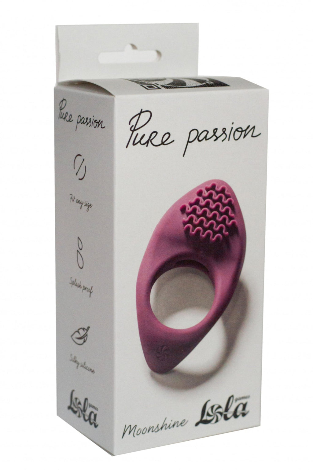 Lola Games - Anello Fallico Vibrante Moonshine - Rosso