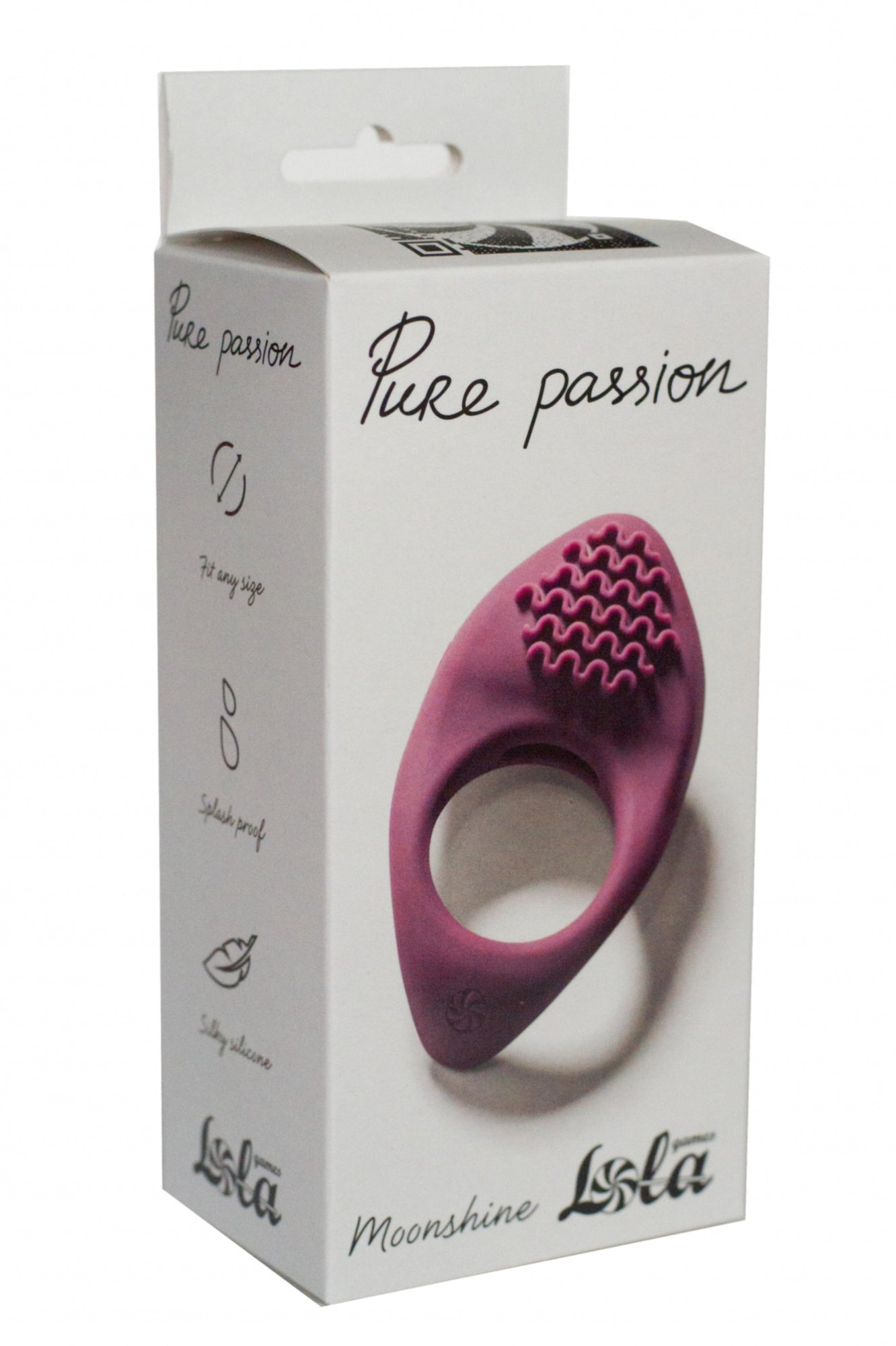 Lola Games - Anello Fallico Vibrante Moonshine - Rosso
