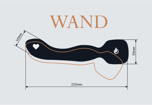 Lola Games - Wand Riscaldante - Nero