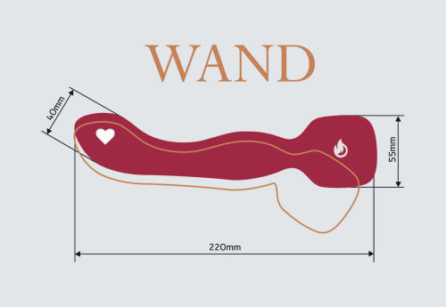 Lola Games - Wand Riscaldante - Rosso