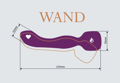Lola Games - Wand Riscaldante - Viola