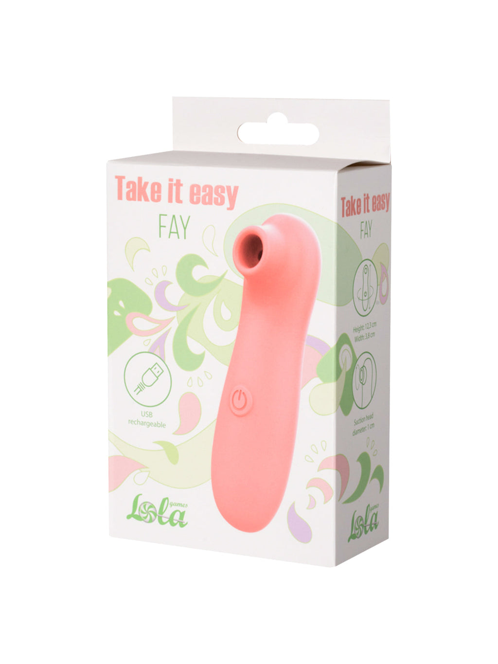 Lola Games - Succhia Clitoride Ricaricabile Fay - Color Pesca