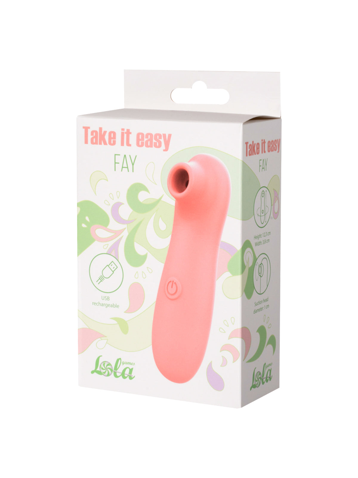 Lola Games - Succhia Clitoride Ricaricabile Fay - Color Pesca