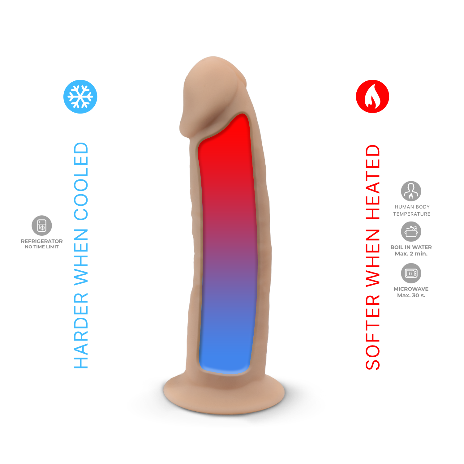 Silexd - Vibratore Premium Silicone Mod.2 7'' + Controllo Remoto - Color Carne