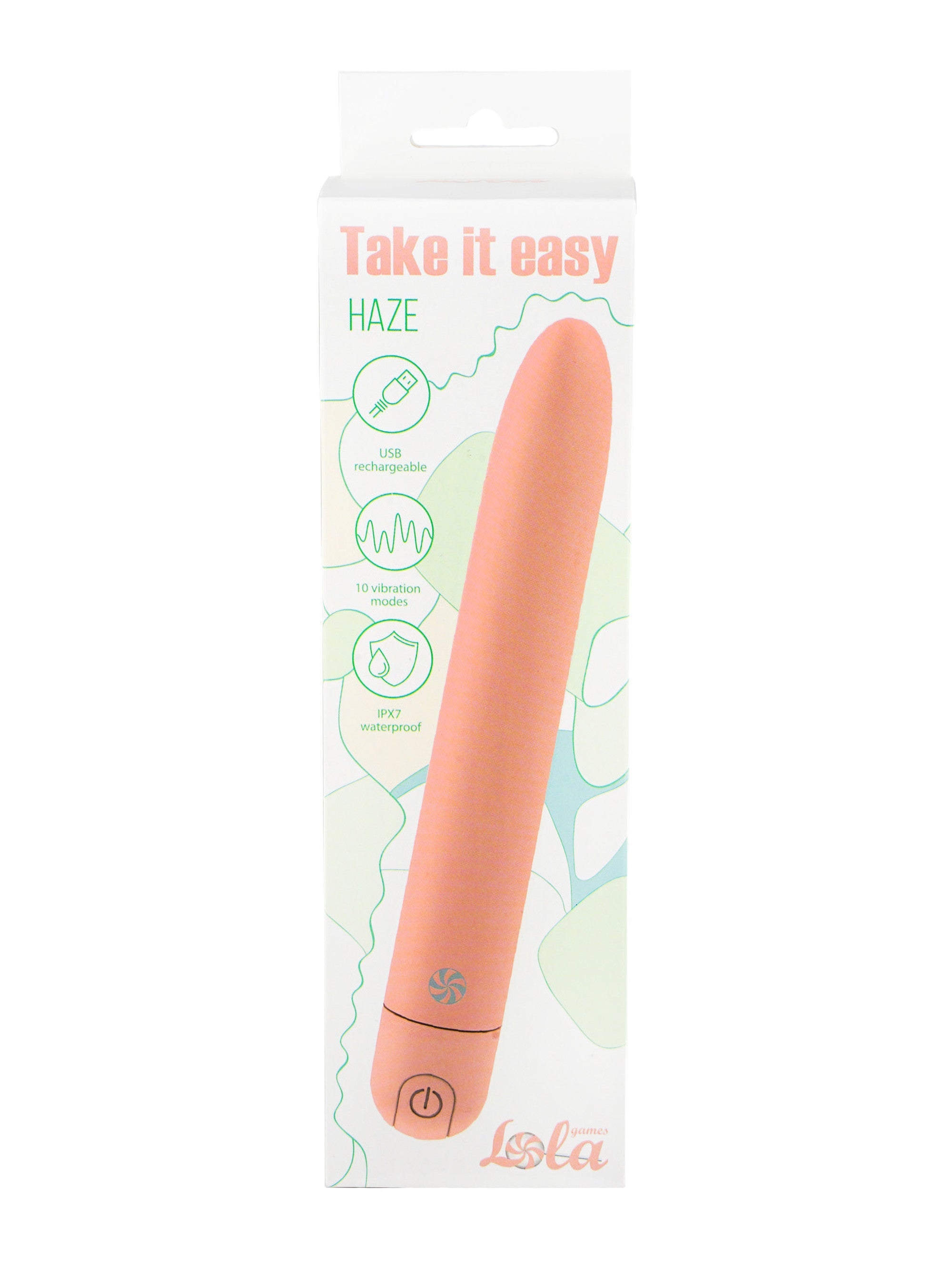 Lola Games - Vibratore Ricaricabile Haze - Arancione