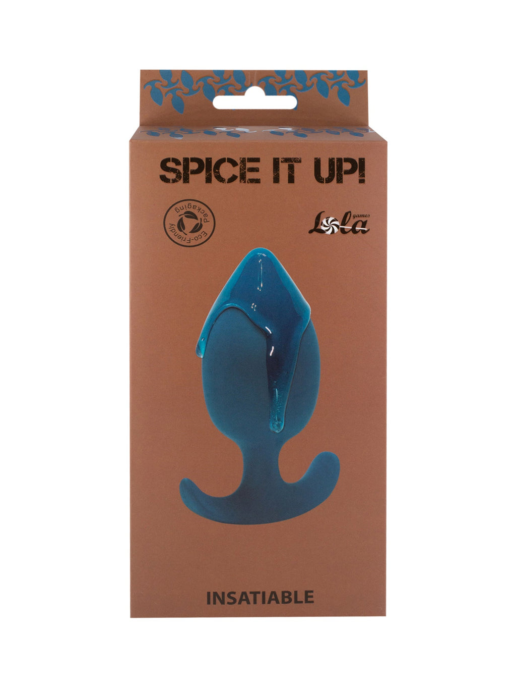 Lola Games - Plug Anale con Pallina in Metallo Insatiable - Blu