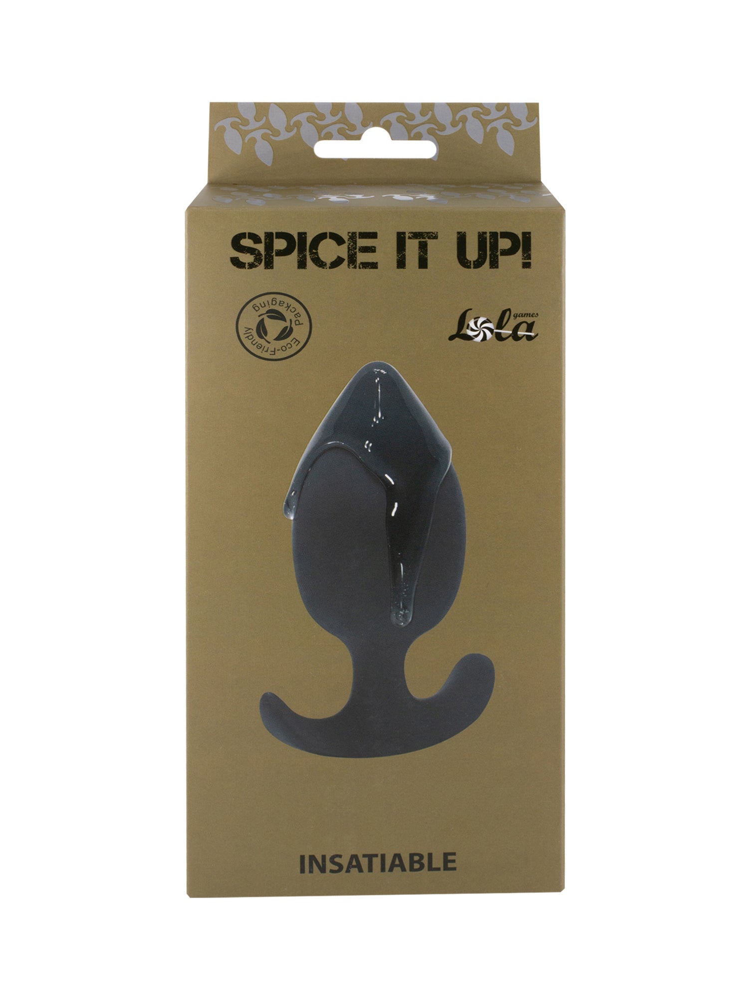 Lola Games - Plug Anale con Pallina in Metallo Insatiable - Grigio