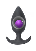 Lola Games - Plug Anale con Pallina in Metallo Insatiable - Grigio