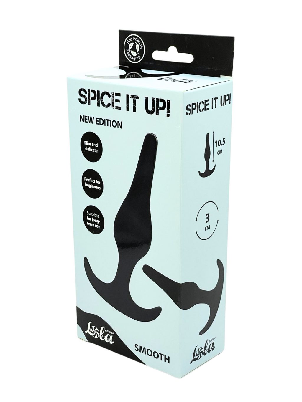 Lola Games - Plug Anale Smooth - Nero