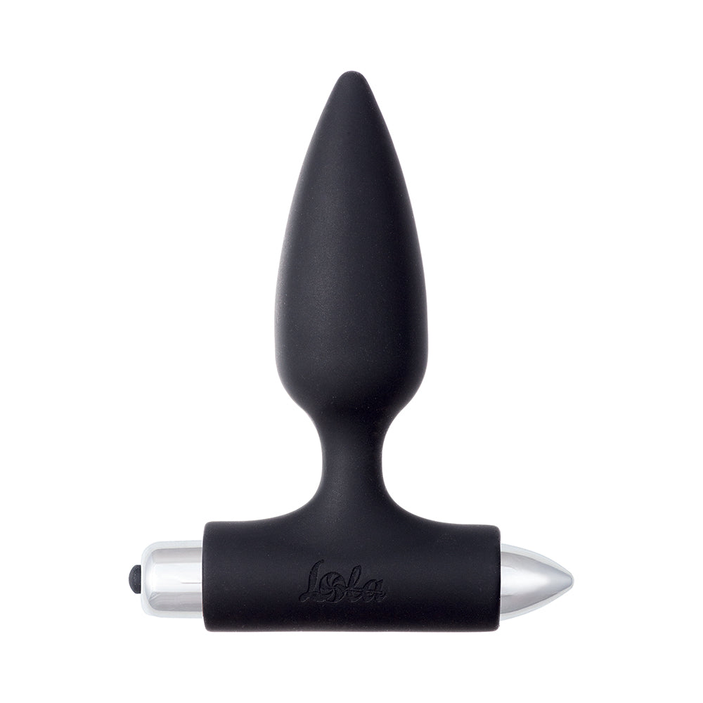 Lola Games - Plug Anale Vibrante con Pallina in Metallo Glory - Nero