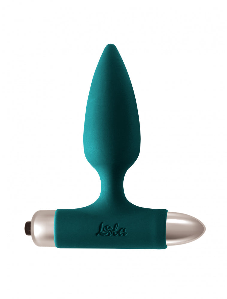 Lola Games - Plug Anale Vibrante con Pallina in Metallo Glory - Blu