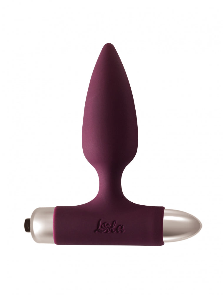 Lola Games - Plug Anale Vibrante con Pallina in Metallo Glory - Rosso