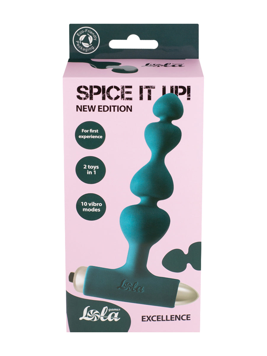Lola Games - Plug Anale Vibrante Excellence - Blu