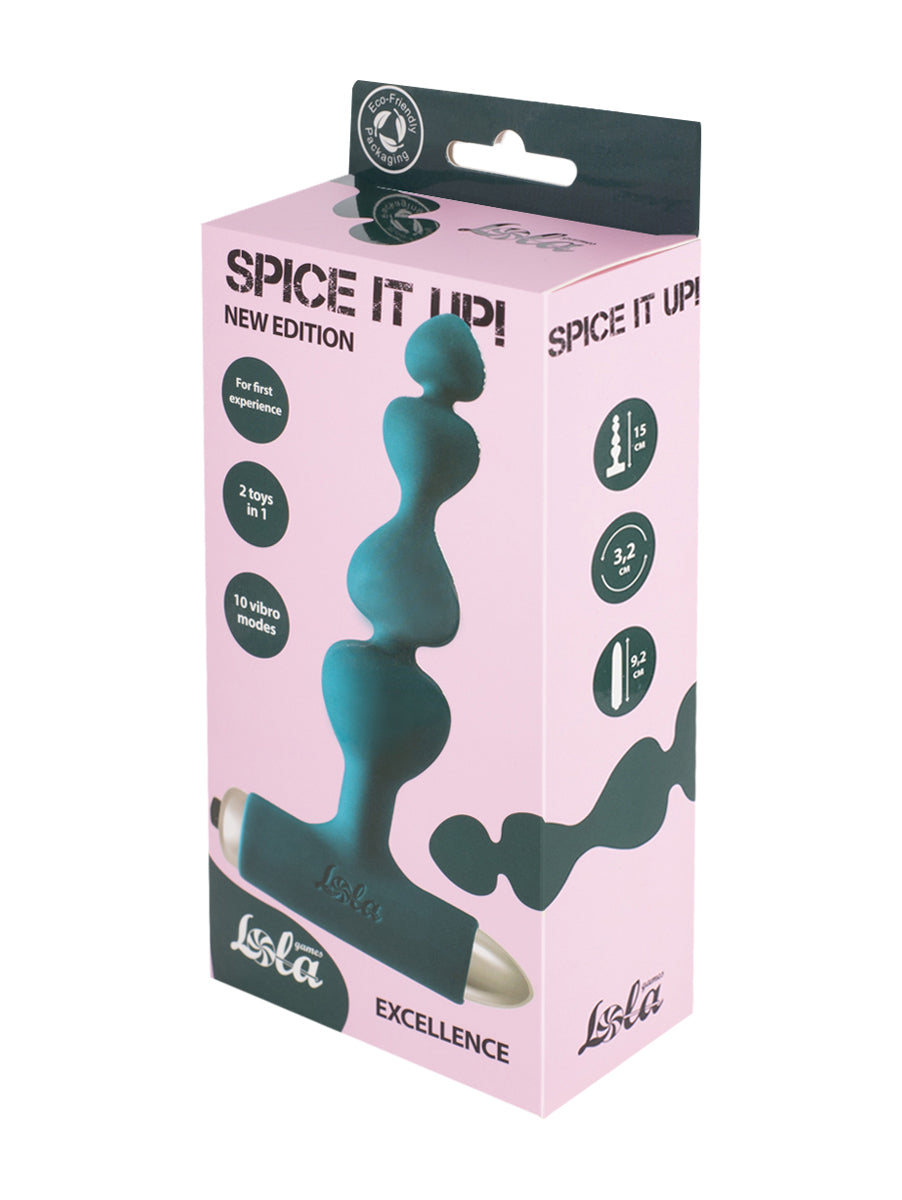 Lola Games - Plug Anale Vibrante Excellence - Blu