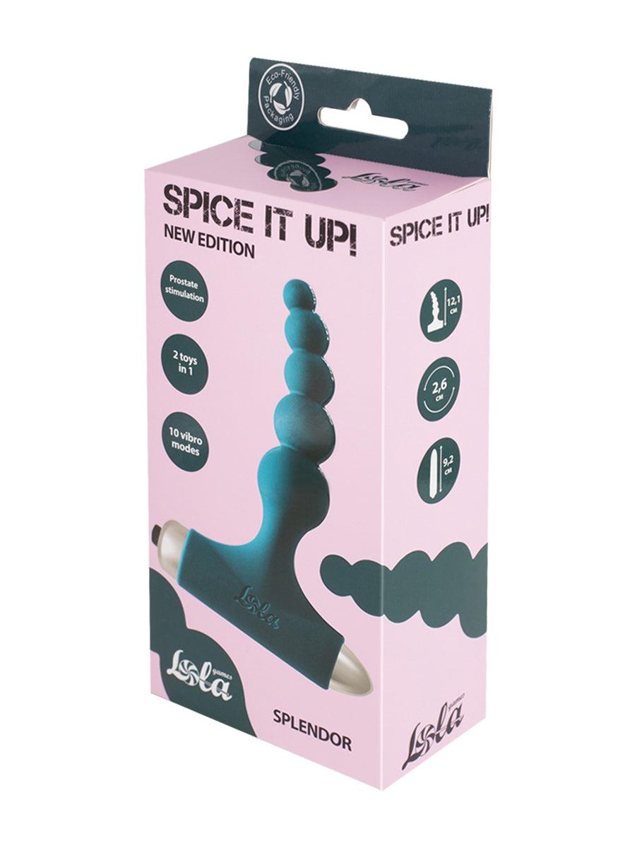 Lola Games - Plug Anale Vibrante Splendor - Blu