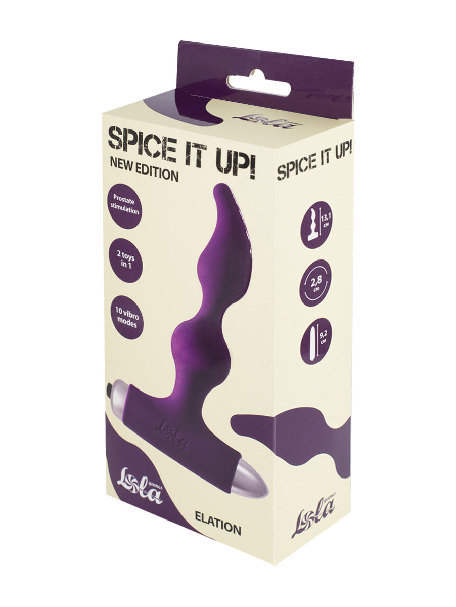 Lola Games - Plug Anale Vibrante Elation - Viola