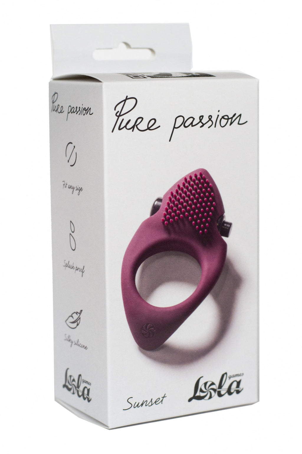 Lola Games - Anello Fallico Vibrante Sunset - Rosso
