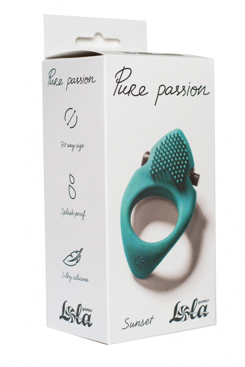 Lola Games - Anello Fallico Vibrante Sunset - Blu