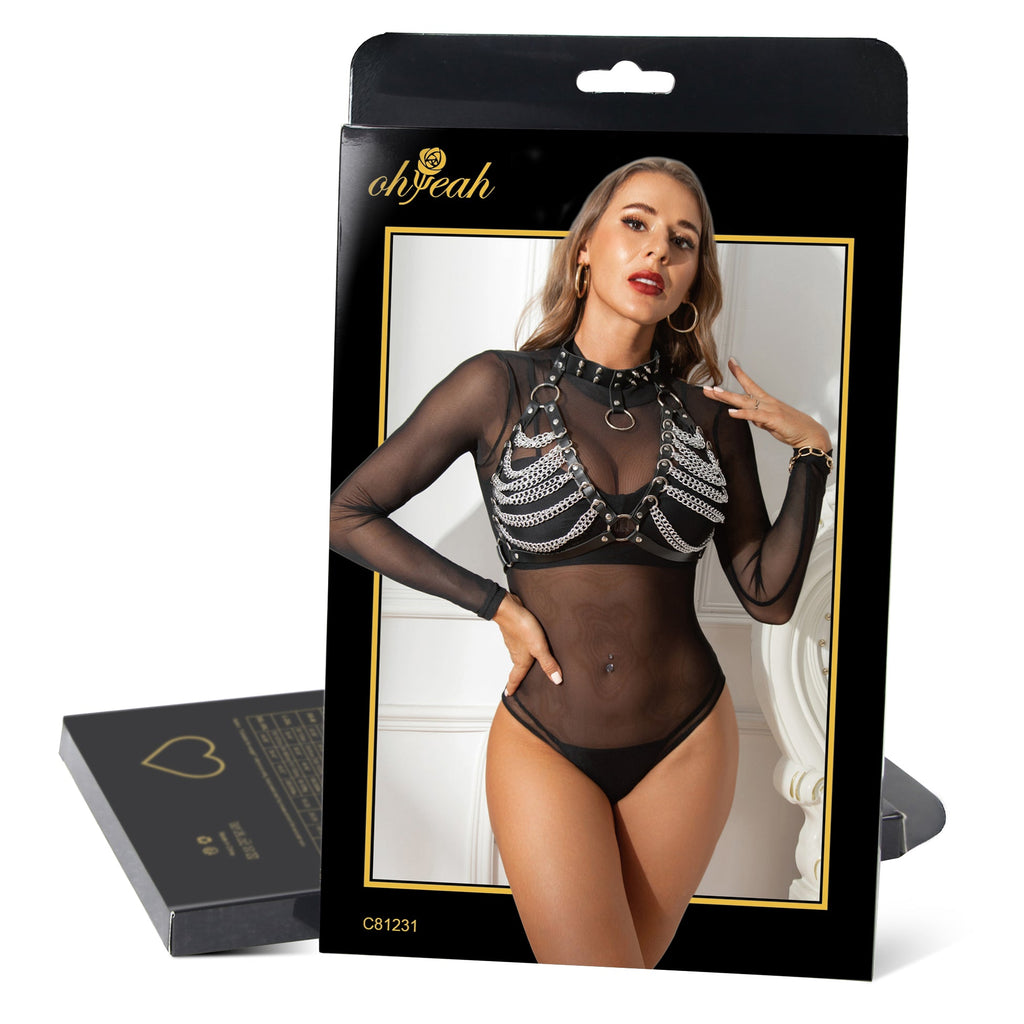 Oh Yeah - Harness Seno a Triangolo con Catene