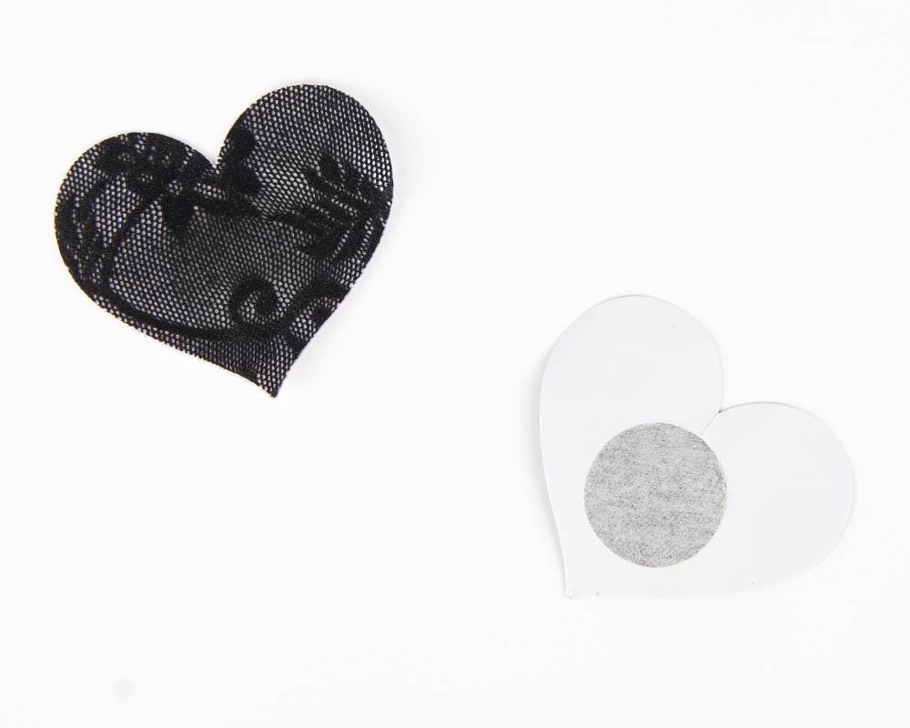 Oh Yeah - Pasties Adesivi in Pizzo - Cuore