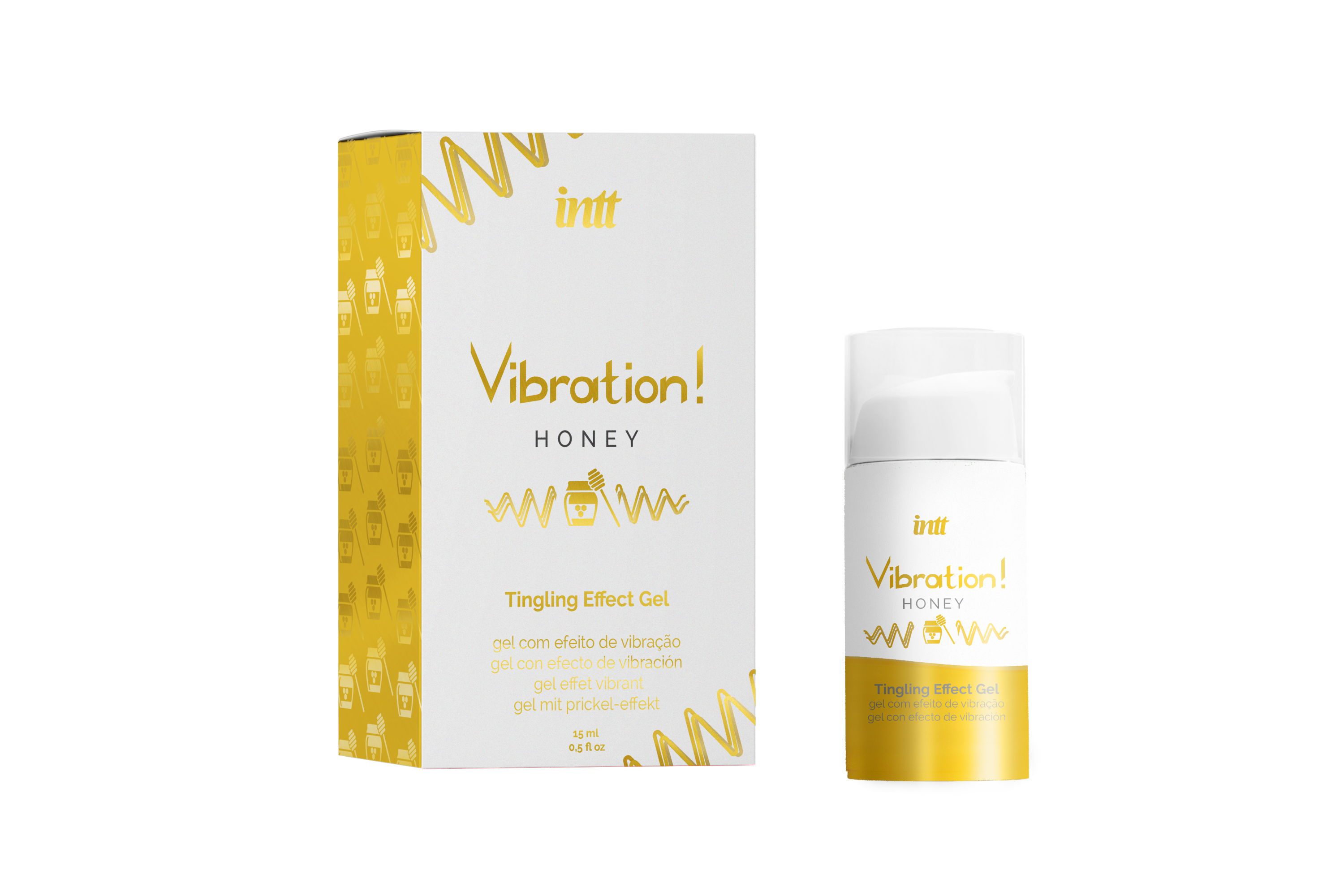 Intt - Gel Vibrante Miele - 15 ml