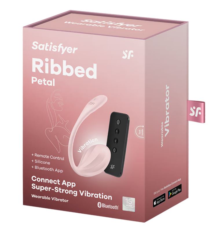 Satisfyer - Ribbed Petal - Rosa