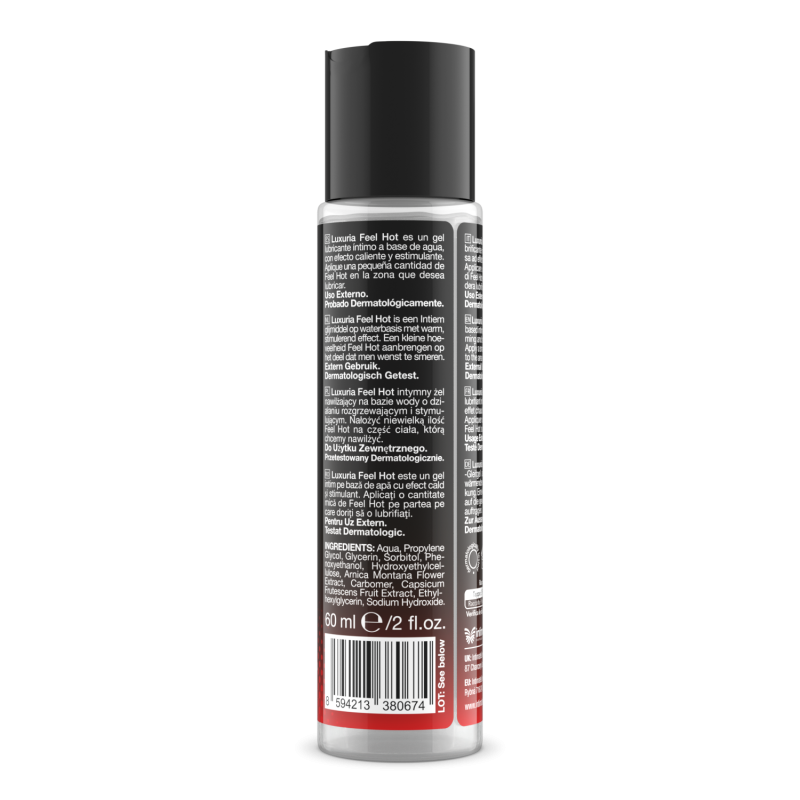 Luxuria Feel Hot Sensation - 60 ml