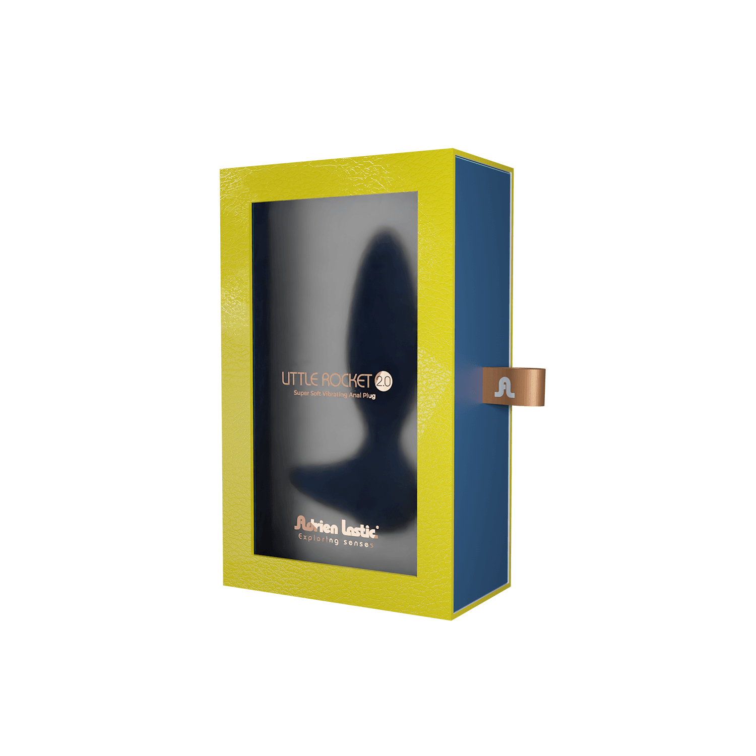 Adrien Lastic - Vibratore Anale + App Little Rocket II - Blu