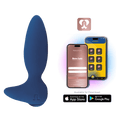 Adrien Lastic - Vibratore Anale + App Little Rocket II - Blu