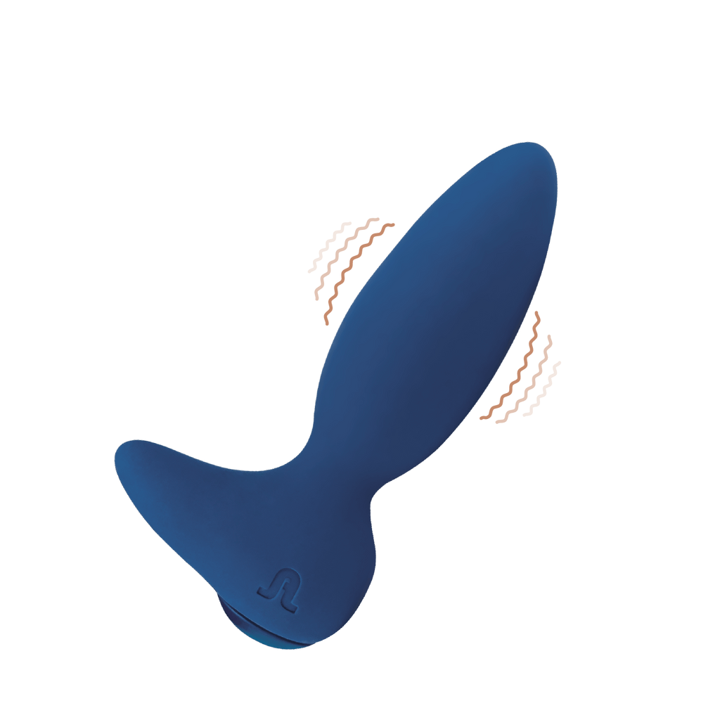 Adrien Lastic - Vibratore Anale + App Little Rocket II - Blu