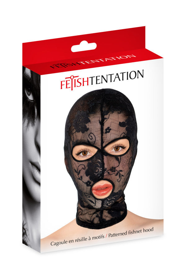 Fetish Tentation - Cappuccio in Rete Floerale